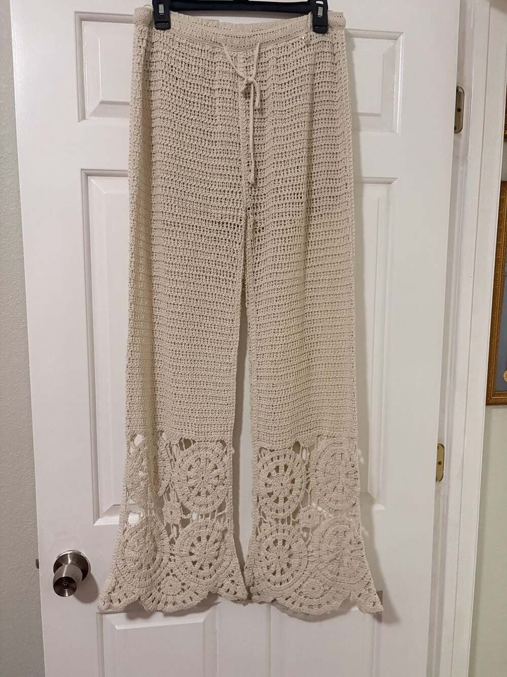 Unbranded Crochet Pants Beige